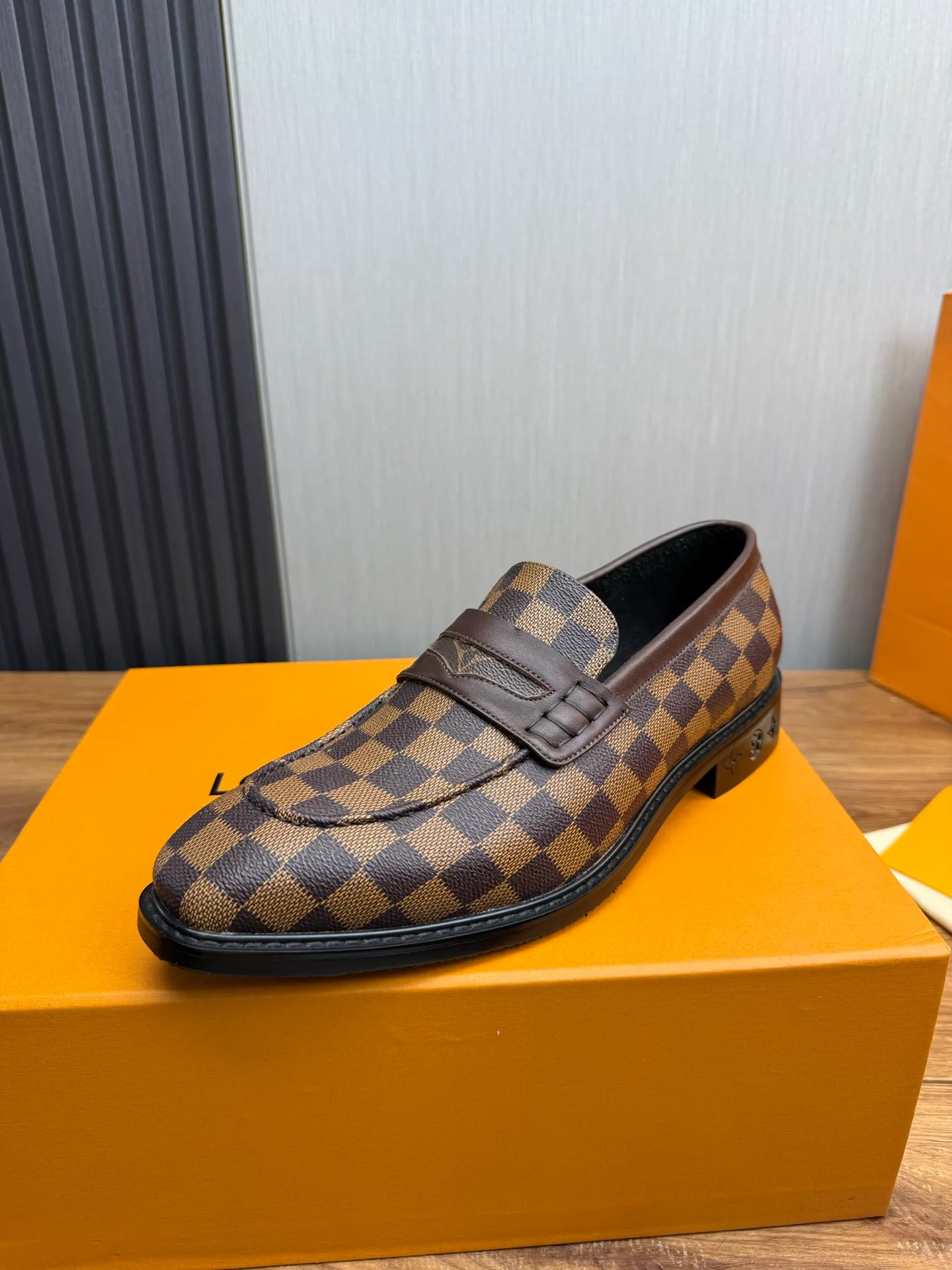 Factory 720💰 LV. Men's business casual leather shoes, all made of imported original brand leather, just to create a more comfortable wearing experience, original non-slip and wear-resistant outsole ✔️16-45 (38.45 non-refundable)